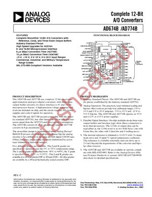 AD774BARZ datasheet  